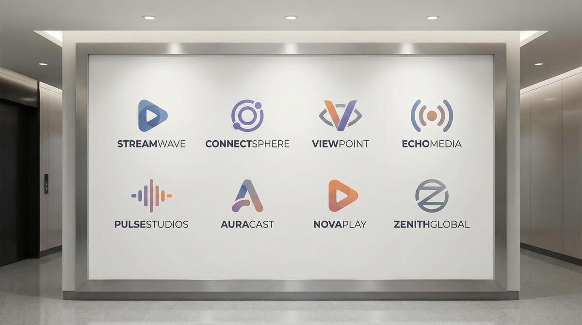 麻豆视频合作品牌Logo墙